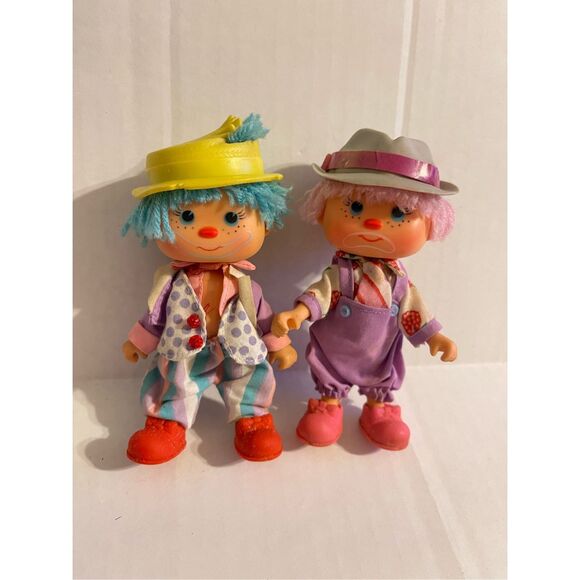 Two Vintage Picka Berry Circus Clowns Strawberry Shortcake Patches dolls - Picture 2 of 7
